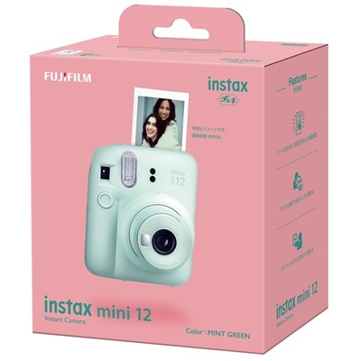 チェキ　instax mini 12 ミントグリーン Amazon | Fujifilm Instax Mini 12インスタントカメラ (ミント